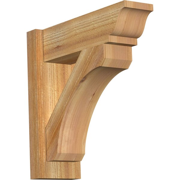 Ekena Millwork Legacy Traditional Rough Sawn Outlooker, Western Red Cedar, 6"W x 18"D x 18"H OUT06X18X18LEC01RWR - main